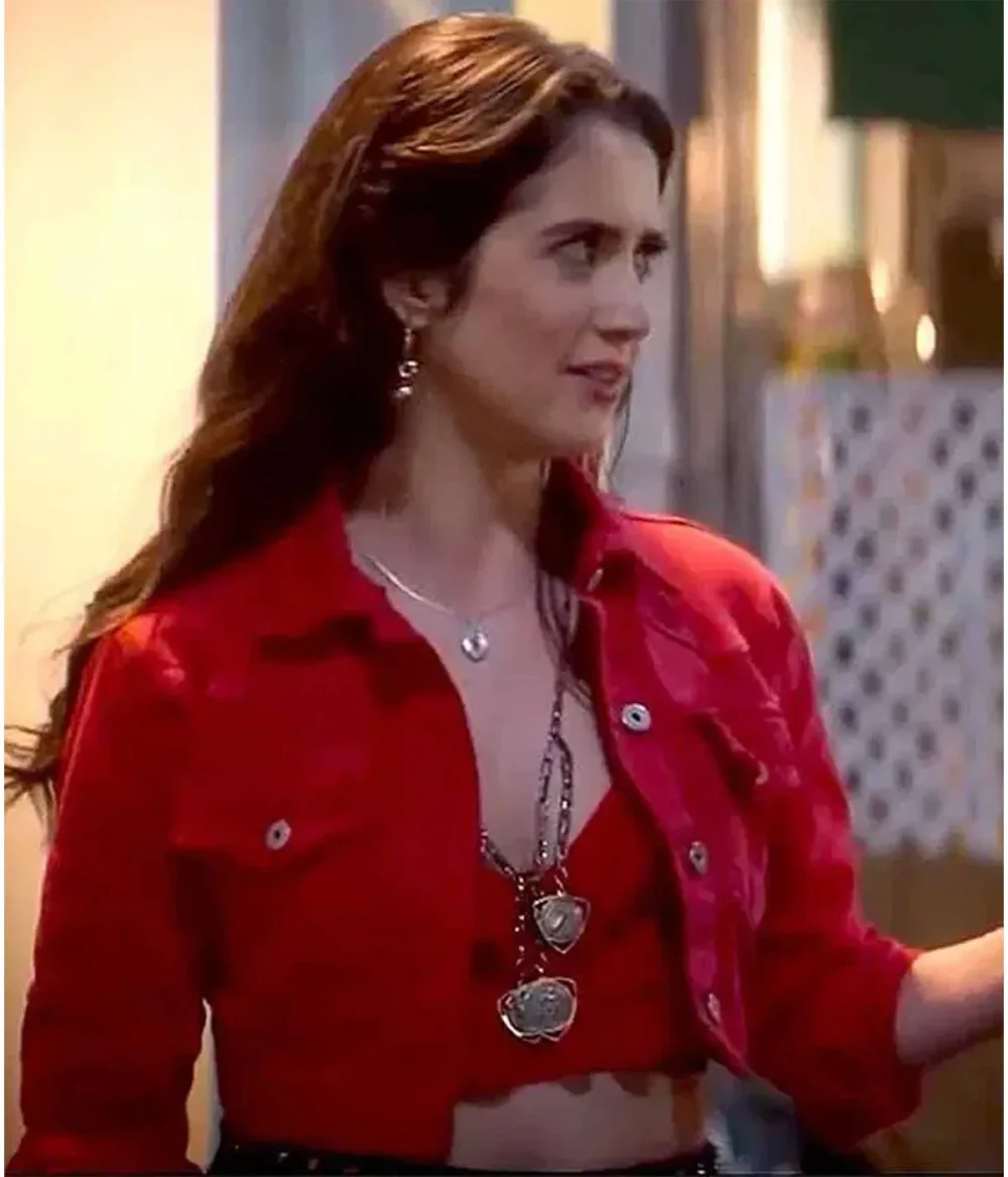 Laura Marano The Royal Treatment Isabella Red jacket