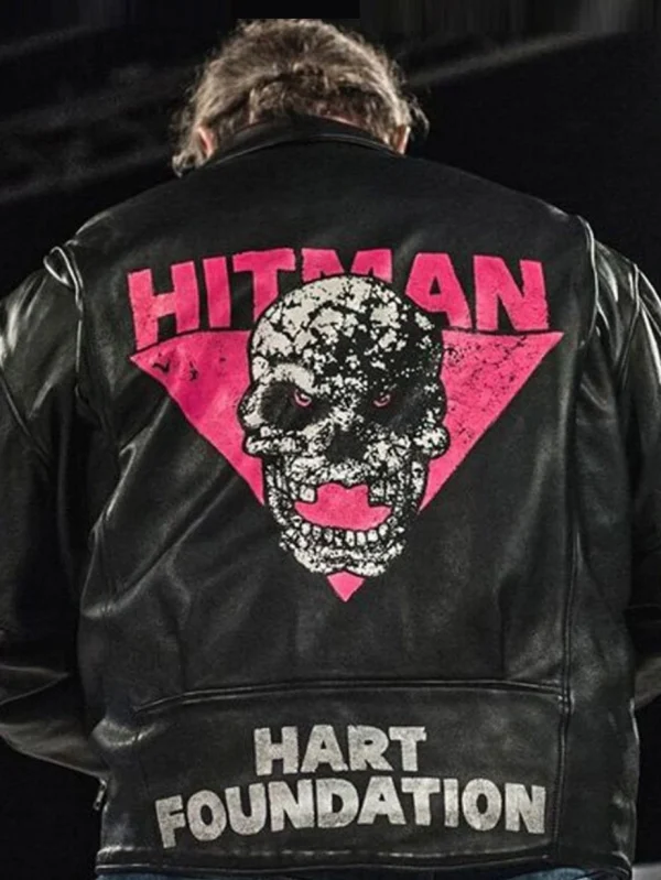 Bret Hart Hitman Black Jacket