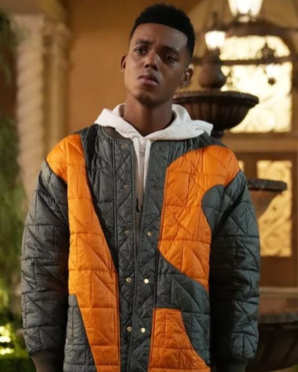 Jabari Banks Bel-Air Quilted Jacket