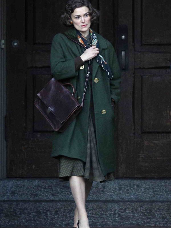 Boston Strangler Keira Knightley Green Coat