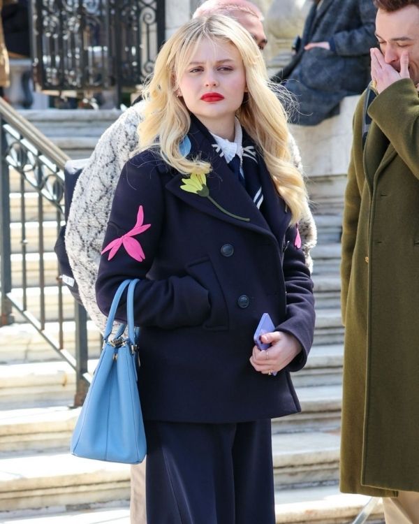 Gossip Girl 2021 S02 Audrey Hope Blue Blazer