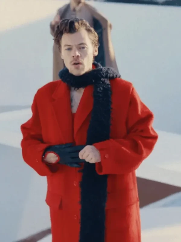 Harry Styles As It Was Red Coat