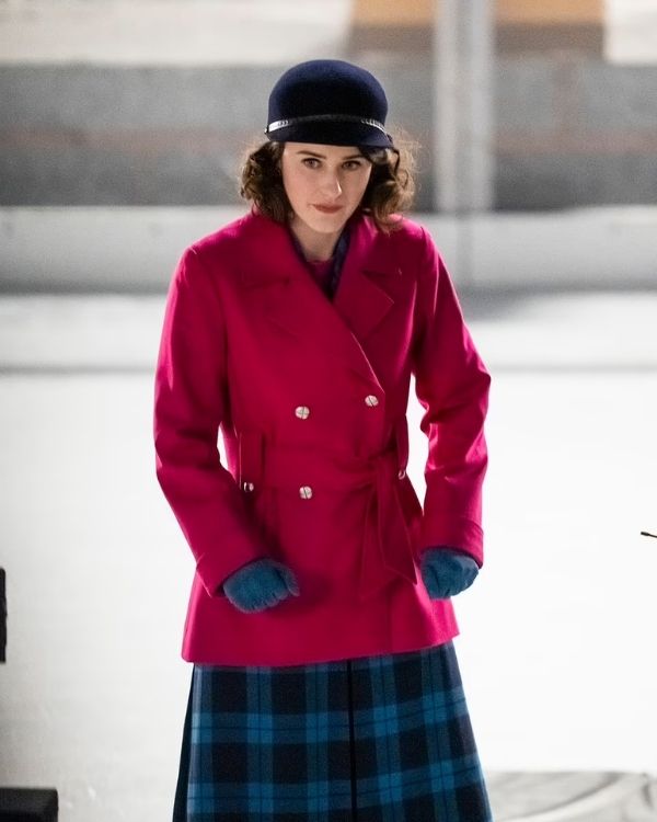 The Marvelous Mrs. Maisel S05 Rachel Brosnahan Red Blazer