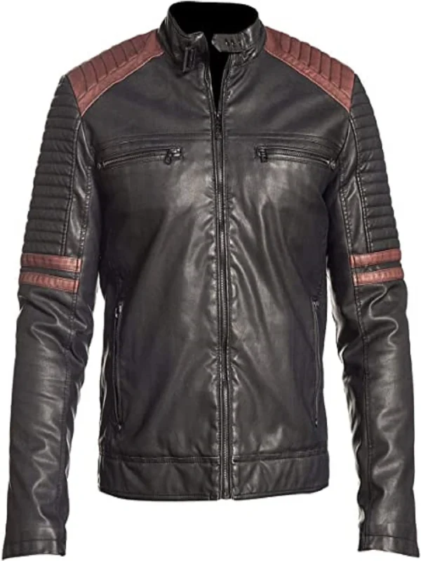 Mens Vintage Cafe Racer Retro jacket