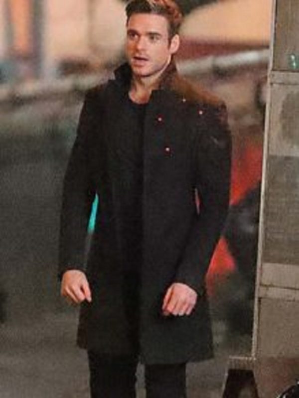 Eternals 2021 Richard Madden Black Coat