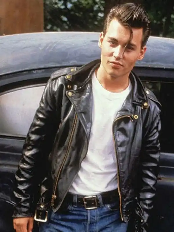 Johnny Depp Cry Baby Leather Jacket