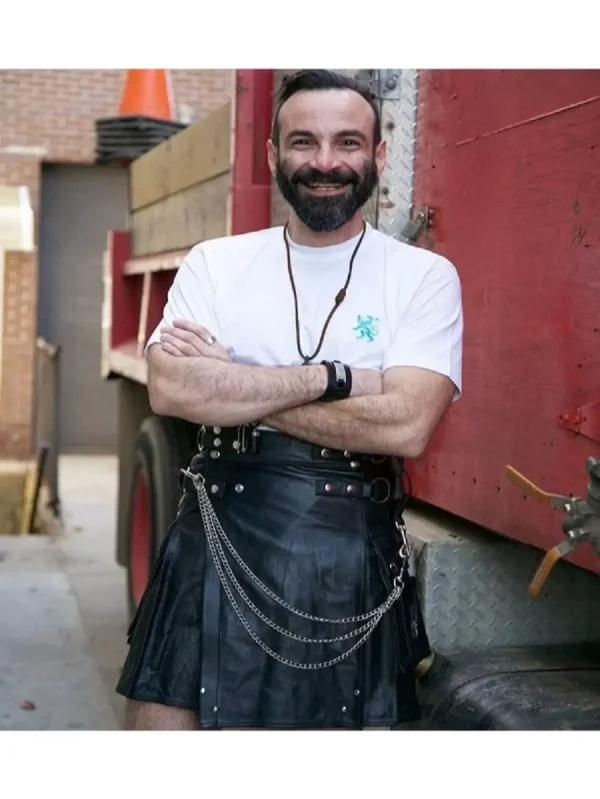 Leather Kilt For Men