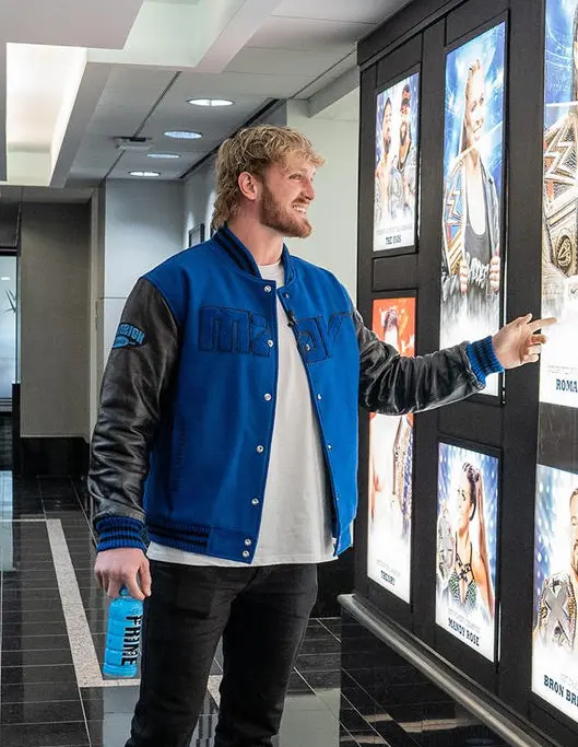 Logan Paul WWE Blue Jacket