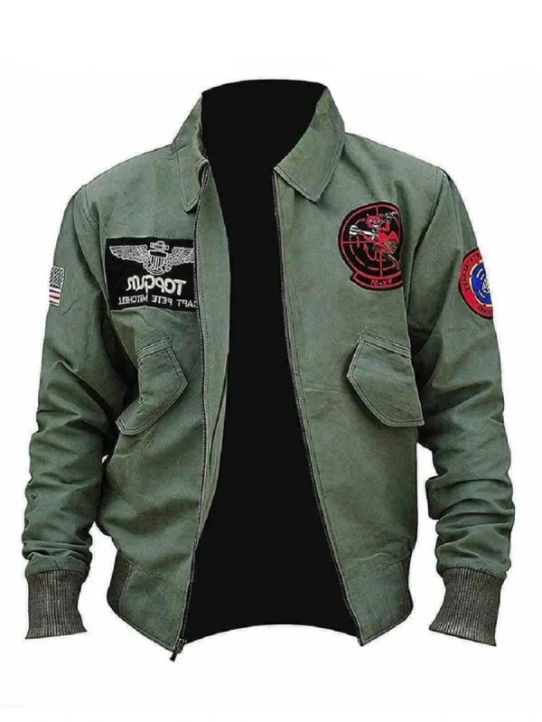 Maverick Top Gun 2 MA-1 Flight Cotton Bomber Jacket