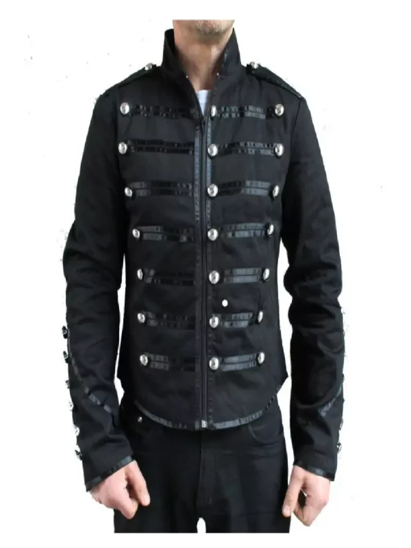 Mens Black Admiral Jacket