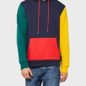 Mens Forever Color block Hoodie