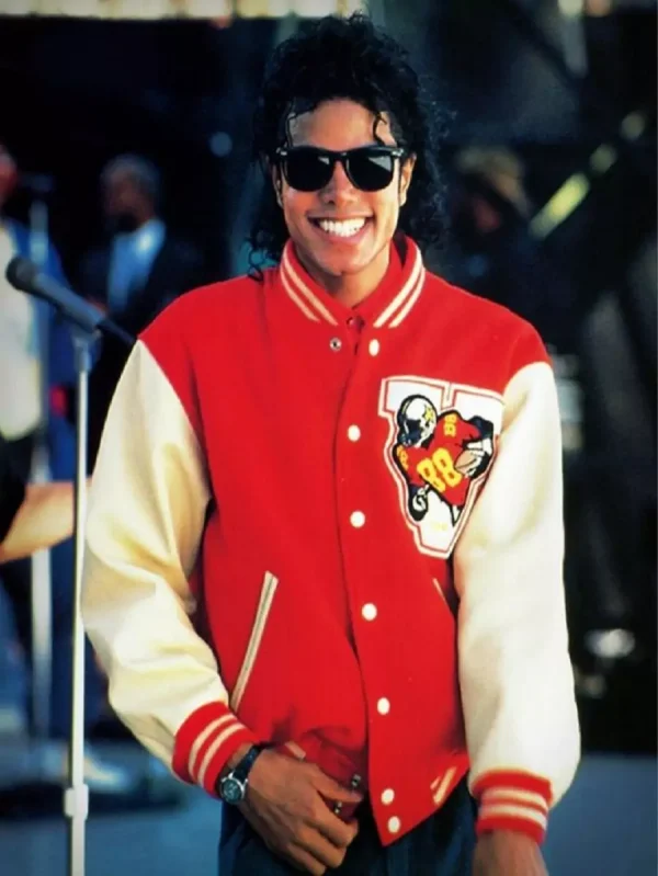 Michael Jackson Red Varsity