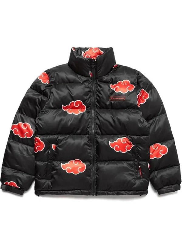 Naruto Akatsuki Puffer Jacket