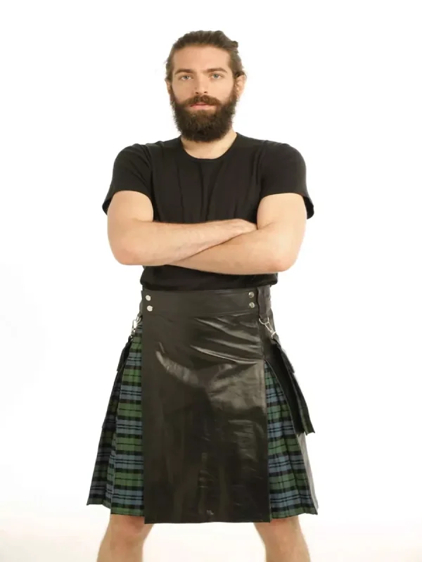 Victory Hybrid Leather Kilt