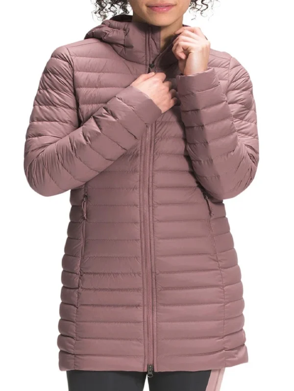 Womens Purple Puffer Jacket