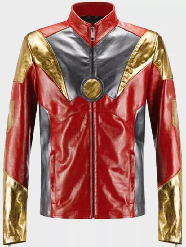 Robert Downey Homecoming Iron Man Leather Jacket