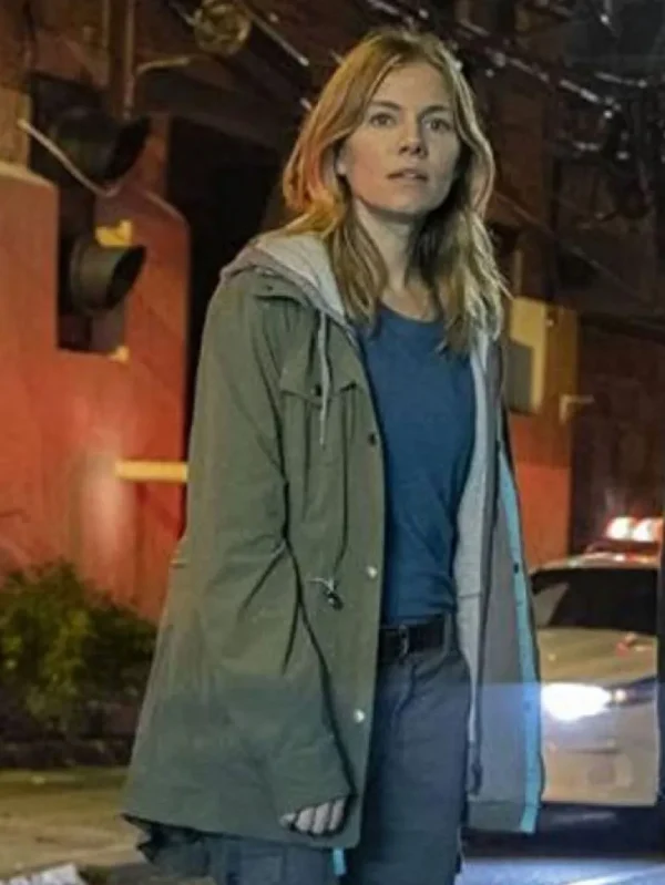 21 Bridges Sienna Miller Jacket with Hood