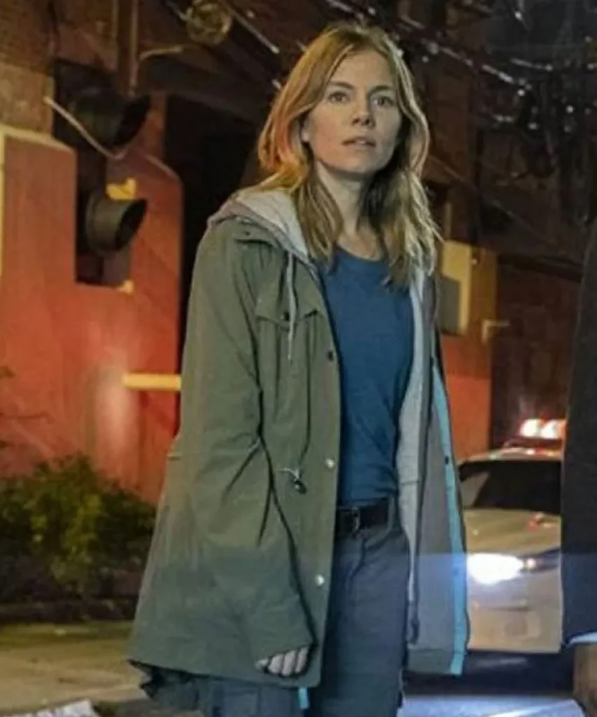 21 Bridges Sienna Miller Jacket with Hood