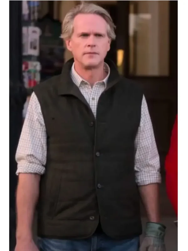 A Castle For Christmas Cary Elwes Wool Vest