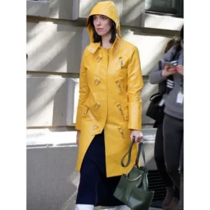 A Rainy Day In New York Elle Fanning Coat