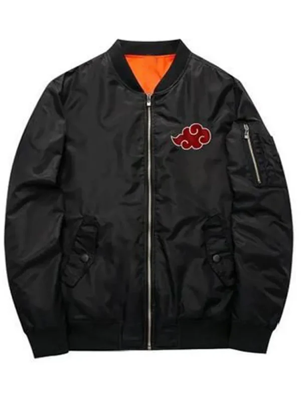 Akatsuki Itachi Black Bomber Jacket