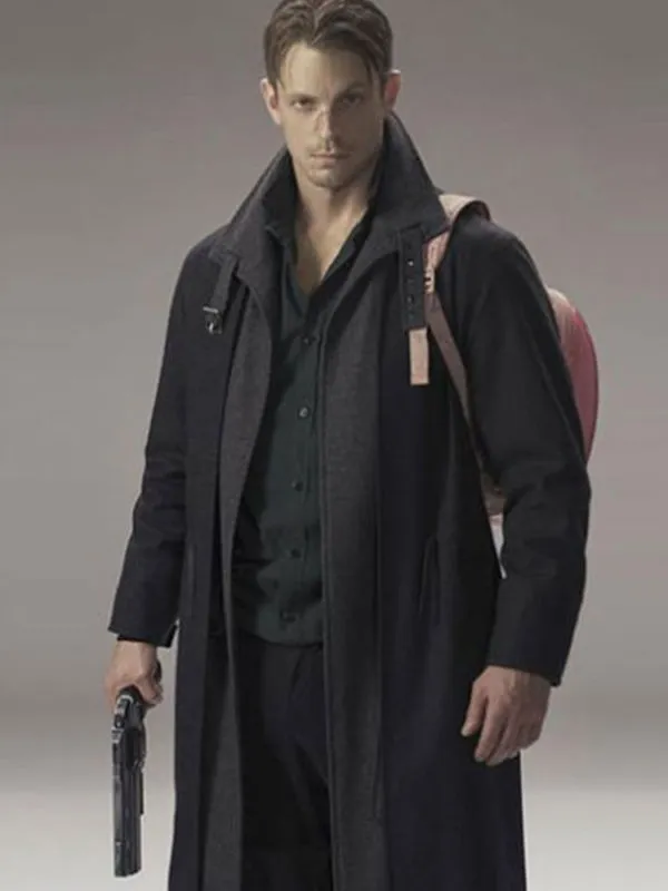 Altered Carbon Joel Kinnaman Wool Coat