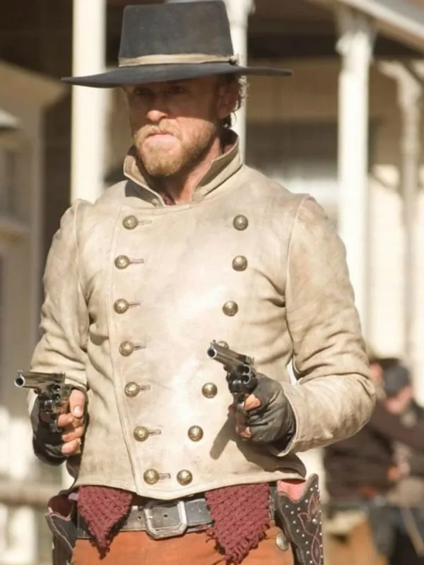 Ben Foster 3 10 To Yuma Leather Jacket