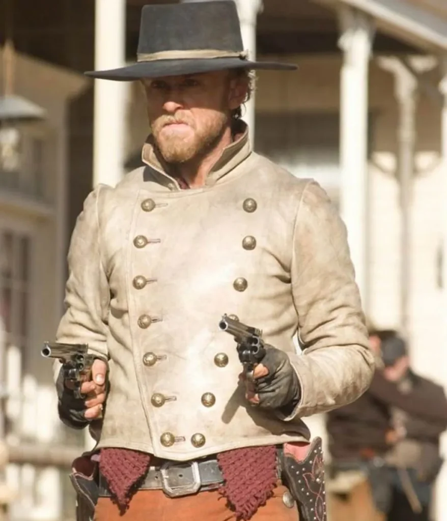 Ben Foster 3 10 To Yuma Leather Jacket