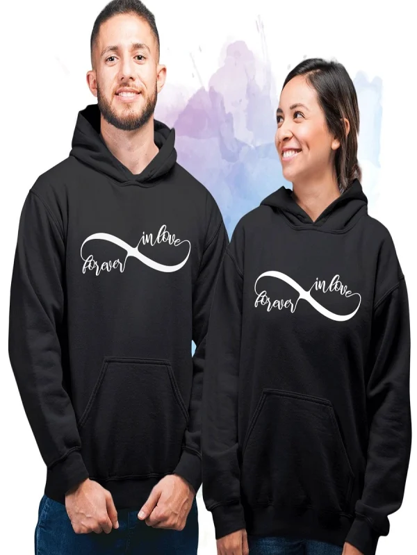 Black Couple Hoodies