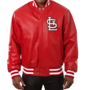 Cardinals St. Louis Red Varsity Jacket