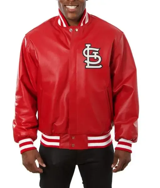 Cardinals St. Louis Red Varsity Jacket