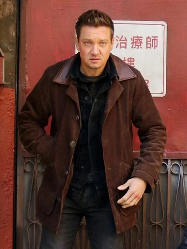 Actor Clint Barton Hawkeye Brown Jacket