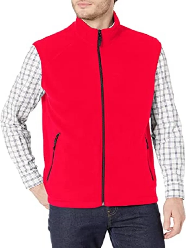 Clique Men's Summit Full-Zip Microfleece Vest