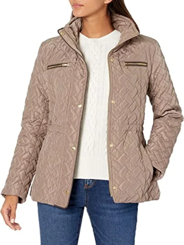 Cole Haan Women's Quilted Barn Jacket