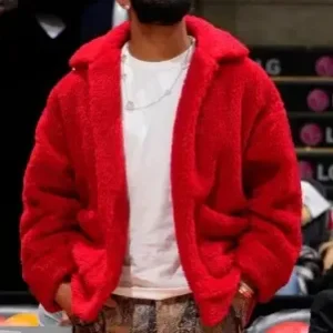 Drake Red Wool Jacket