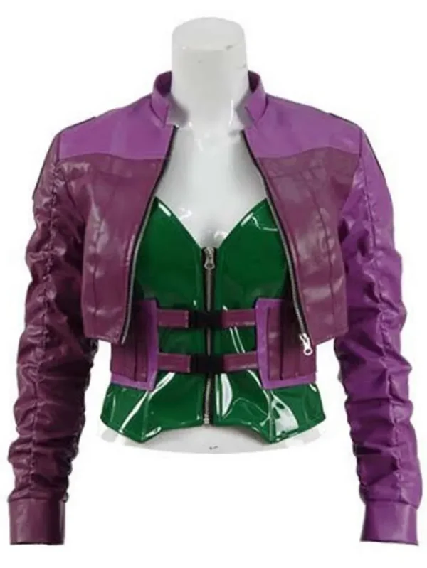 Harley Quinn Injustice 2 Purple Jacket