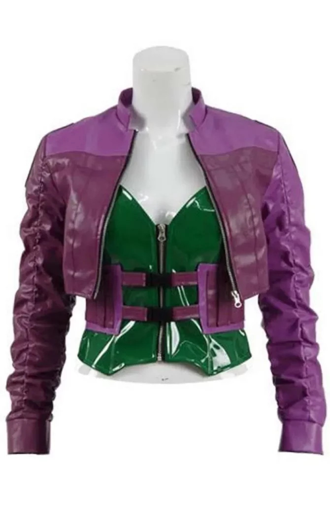 Harley Quinn Injustice 2 Purple Jacket