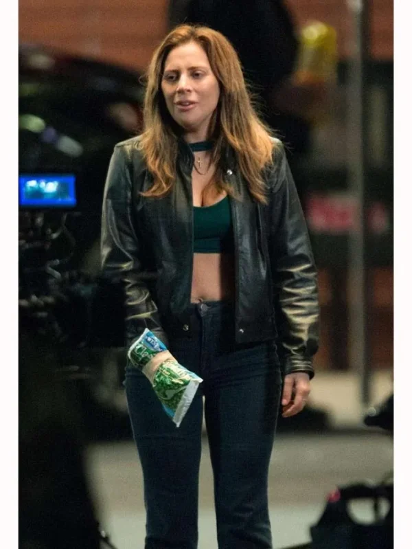 Lady Gaga Ally A Star Is Born Leather Jacket