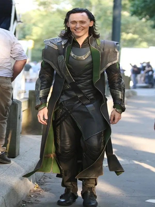 Loki 2021 Tom Hiddleston Leather Coat