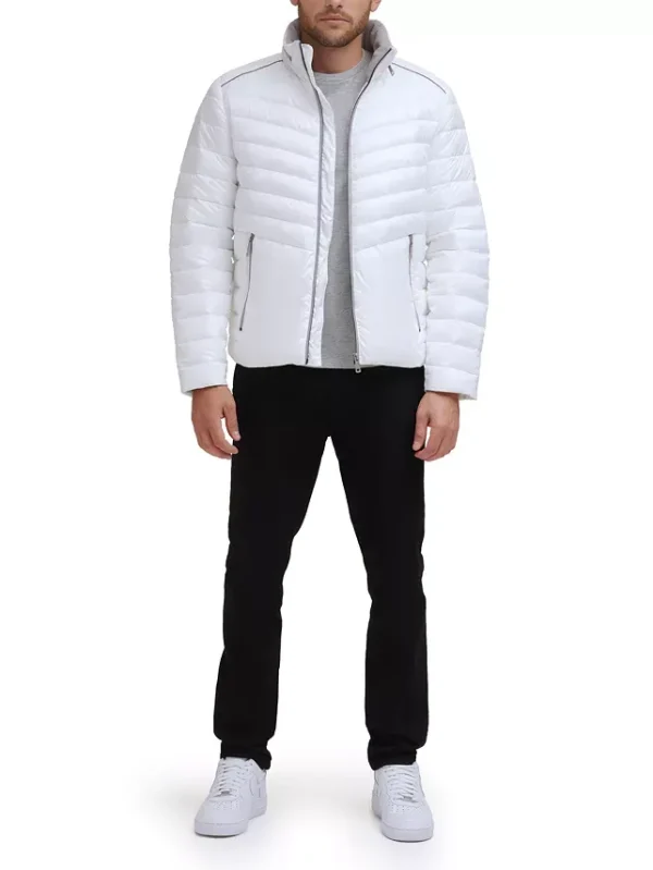 Men's Circe Fabric and Fleece Lined Puffer Jacket