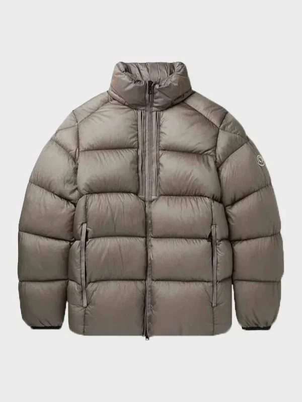 Men's Grey Puffer Jacket