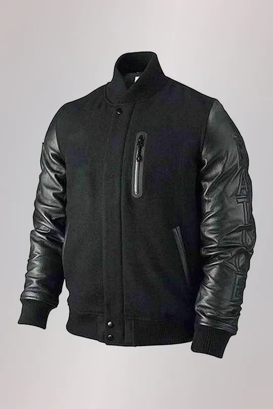 Michael B. Jordan Creed Bomber Jacket With Cowhide