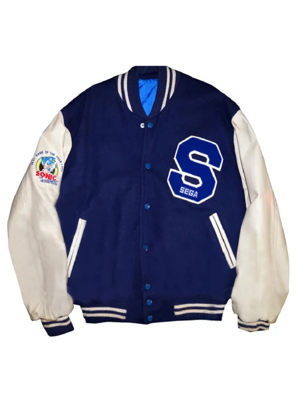 Michael Jackson Blue Varsity Jacket