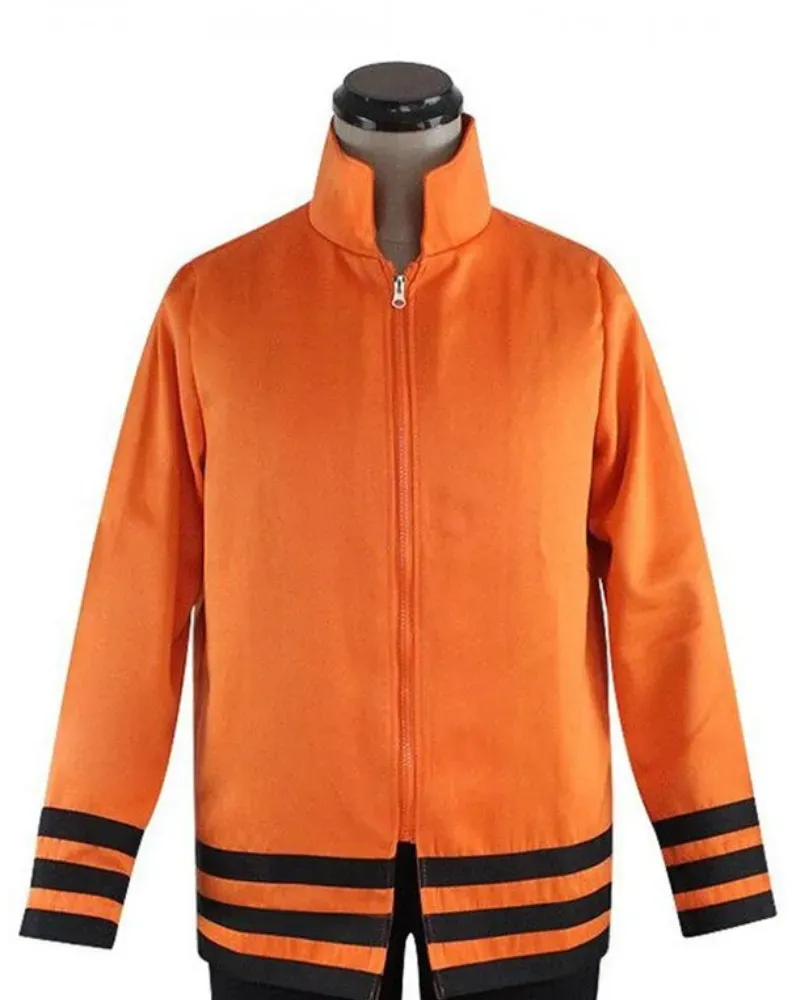 Naruto Uzumaki 7th Hokage Orange Jacket