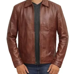 Mens-Casual-Stylish-Brown-Fitted-Biker-Leather-Jacket-1_11zon