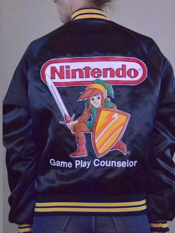 Nintendo Game Conuselor Bomber Jacket