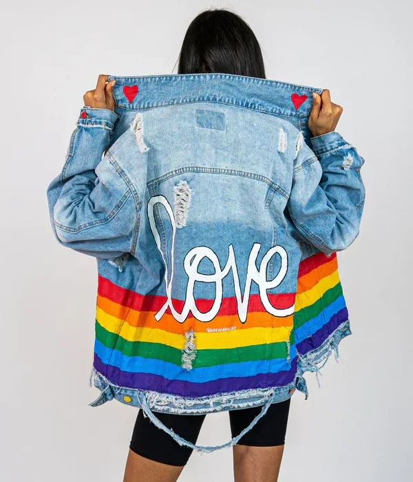 'PROUD' DENIM JACKET