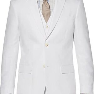 Perry Ellis Men's Linen-Blend Suit Jacket Blazer