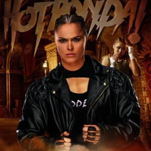 Ronda Rousey Royal Rumble In WWE Return Leather Jacket