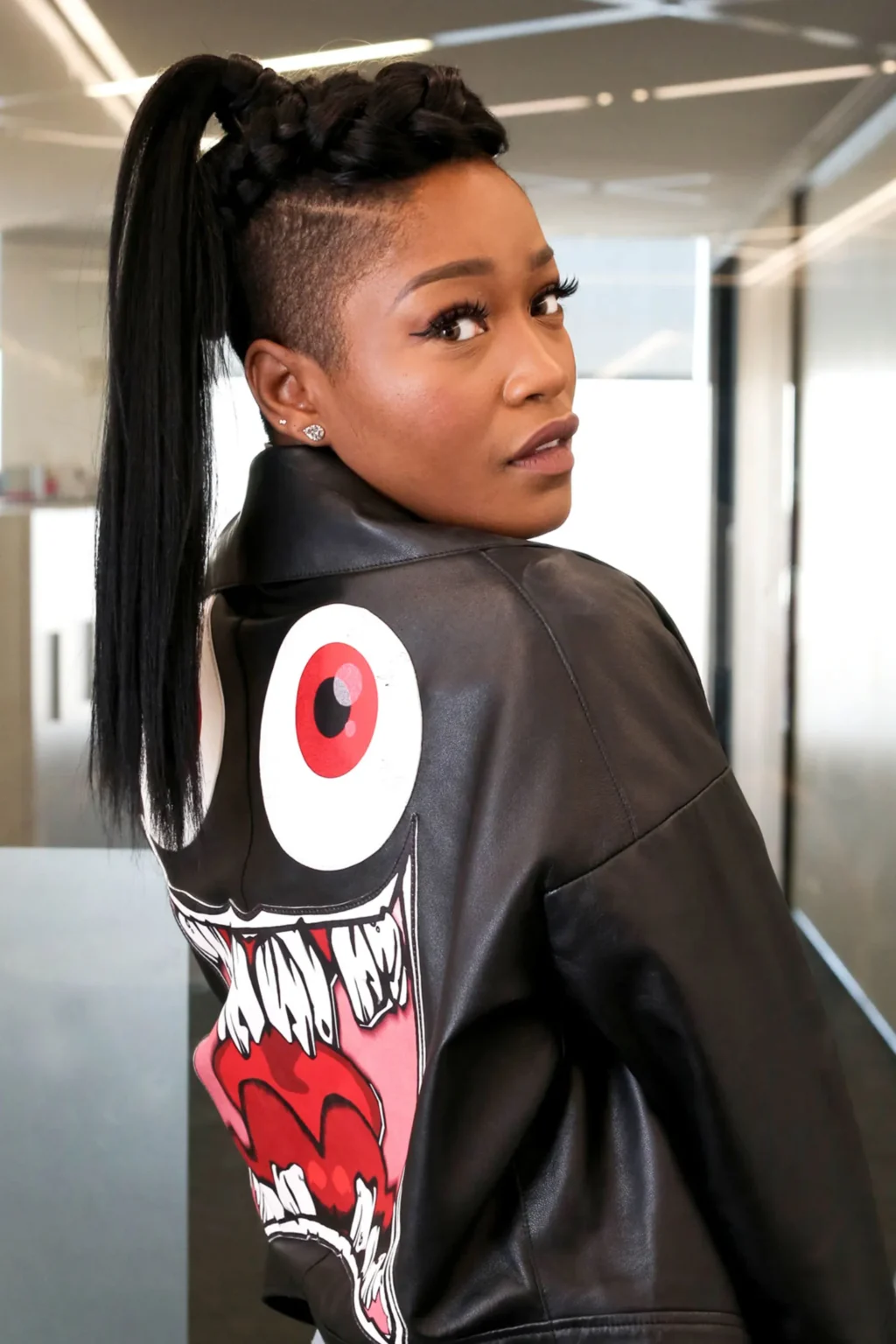 SCREAM KEKE PALMER LEATHER JACKET